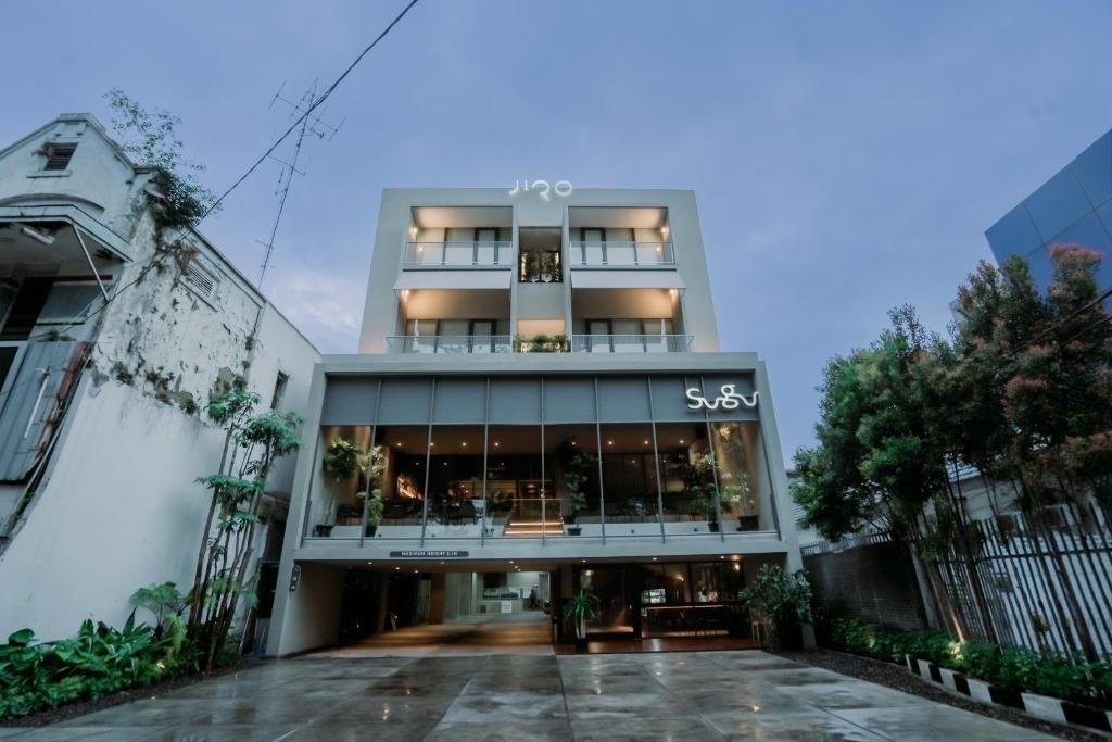 Budova, kde se hotel nachází