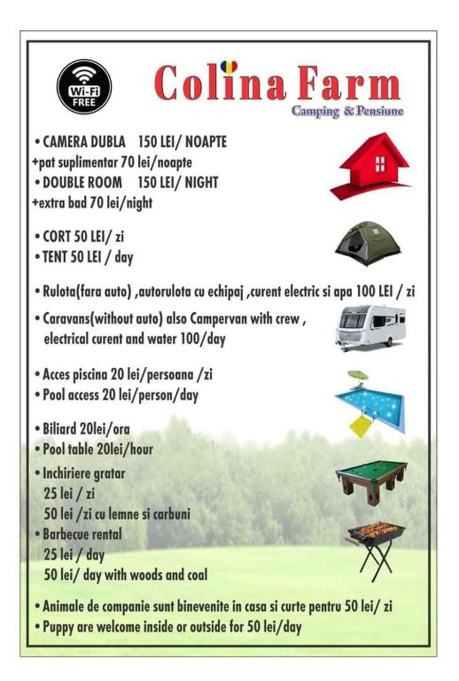 Certifikát, hodnocení, plakát nebo jiný dokument vystavený v ubytování CABANE Nadejda SPERANTA