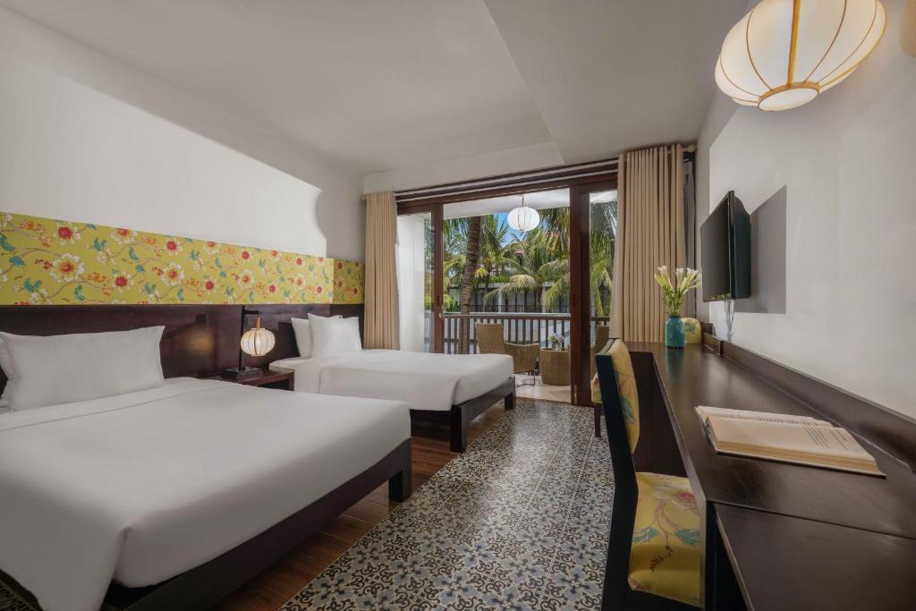 Emerald Hoi An Riverside Resort - Habitación Gemela Con Vista Al Jardín