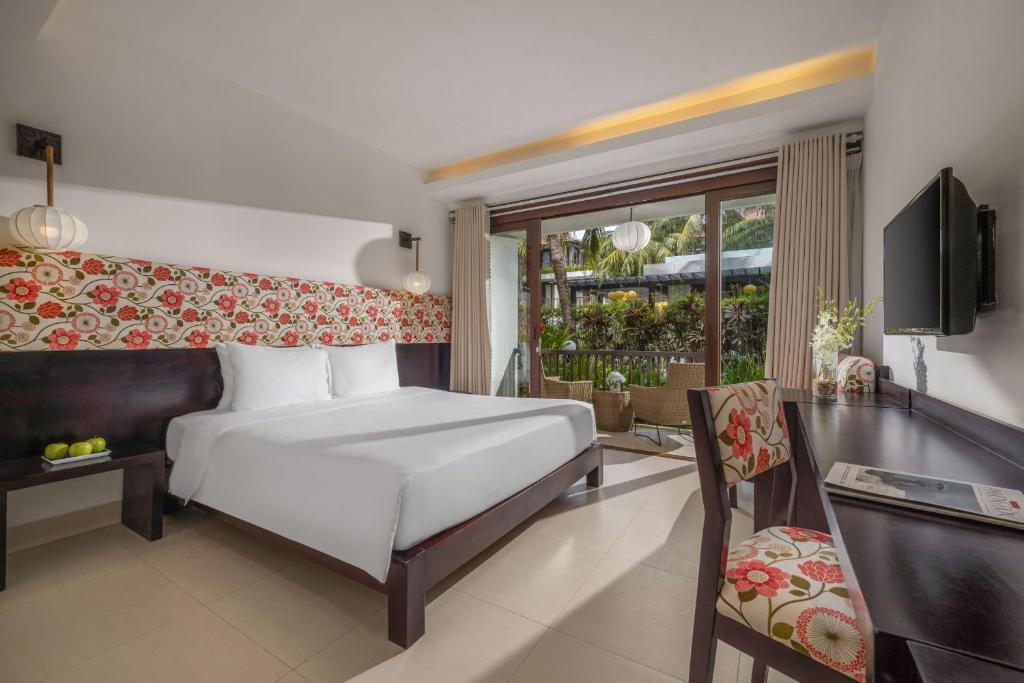 Emerald Hoi An Riverside Resort - Deluxe Double O Twin Room Con Vista Al Jardín
