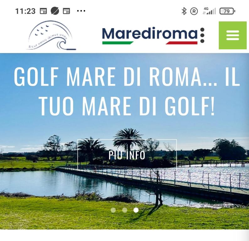 Golf v prázdninového domu nebo okolí