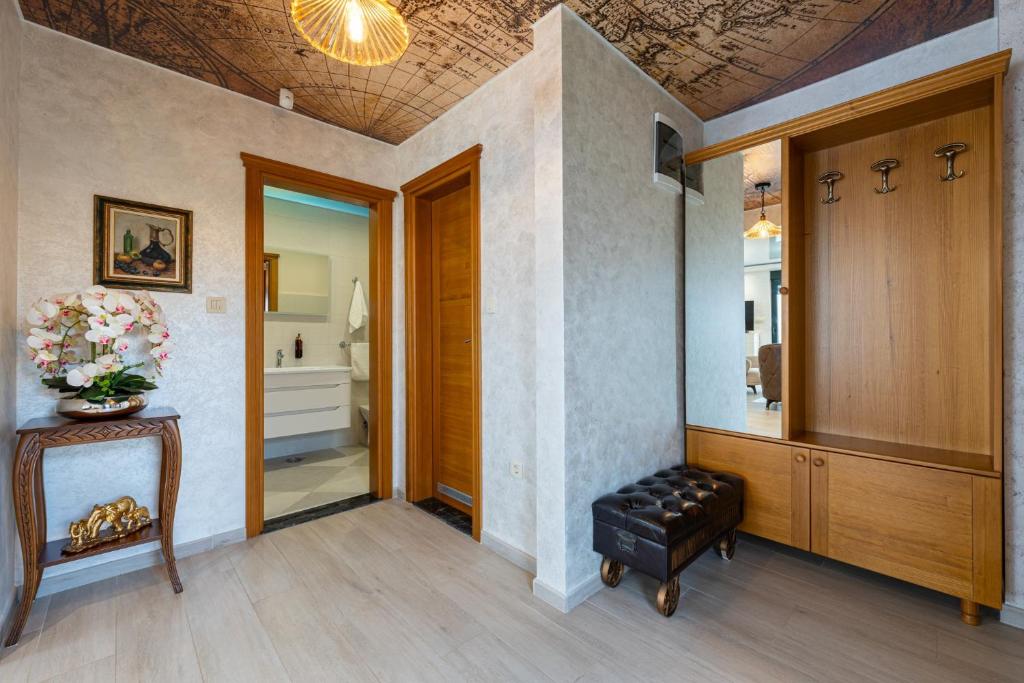 Postel nebo postele na pokoji v ubytování Villa Sonja Apartments
