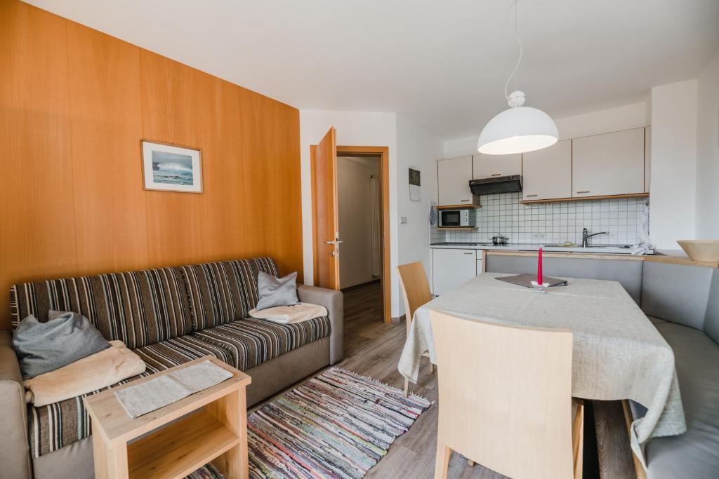 Kuchyň nebo kuchyňský kout v ubytování Residence Erika - Apartments, Breakfast & Sauna