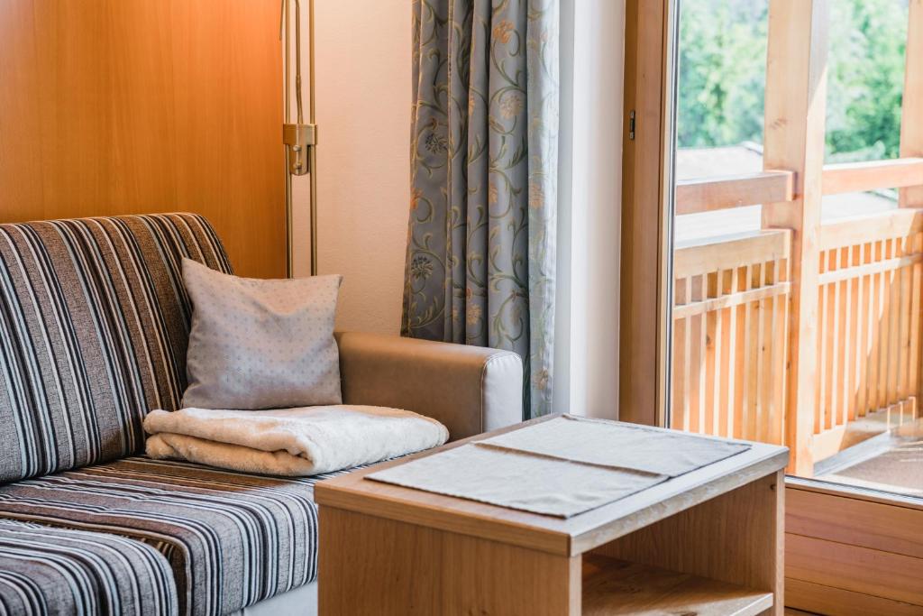 Posezení v ubytování Residence Erika - Apartments, Breakfast & Sauna