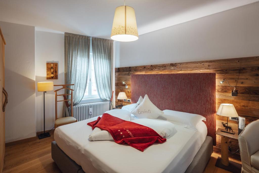 Postel nebo postele na pokoji v ubytování Bio Boutique Hotel Laurino