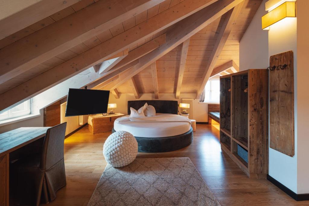 Postel nebo postele na pokoji v ubytování Bio Boutique Hotel Laurino