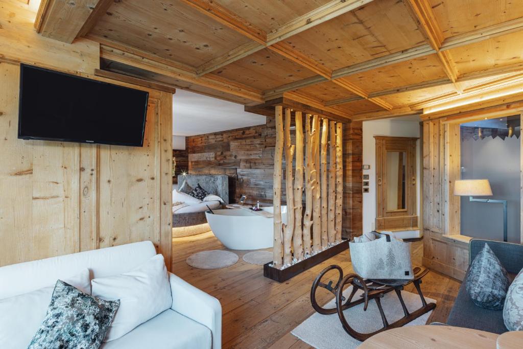 Posezení v ubytování Bio Boutique Hotel Laurino