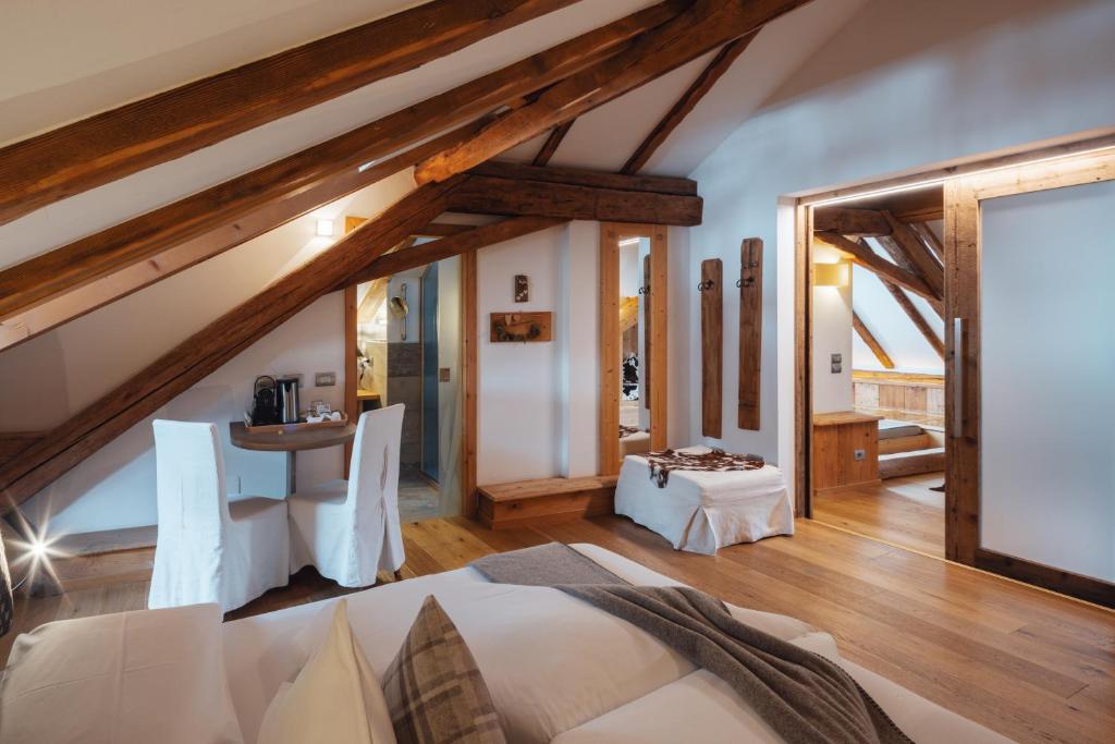 Postel nebo postele na pokoji v ubytování Bio Boutique Hotel Laurino