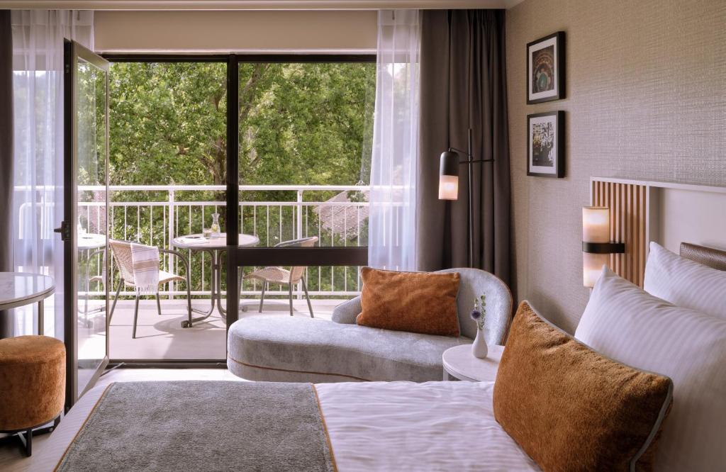 Posezení v ubytování Leonardo Royal Hotel Baden- Baden