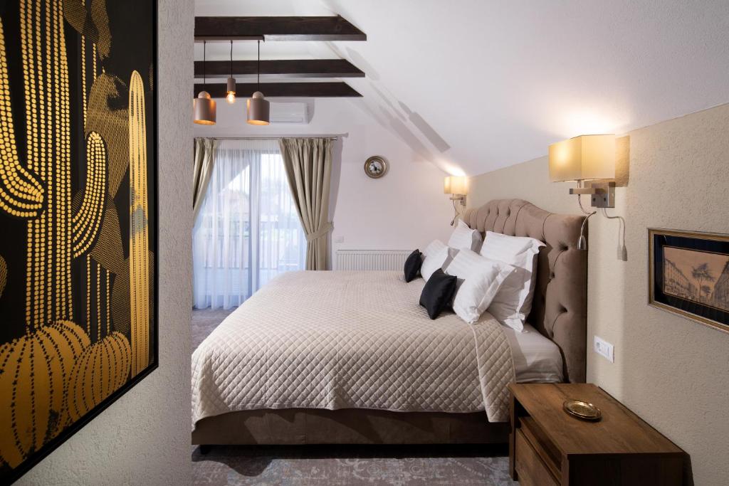 Postel nebo postele na pokoji v ubytování Casa Renium