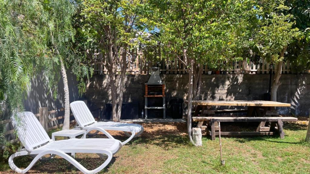 Zahrada ubytování MarketHome Ecolodge Plataneras