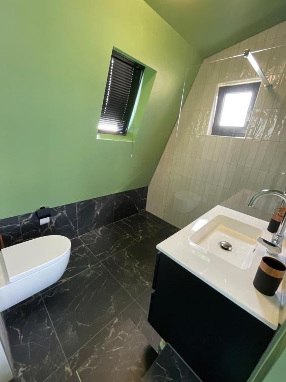 Koupelna v ubytování Casitas Wijchen