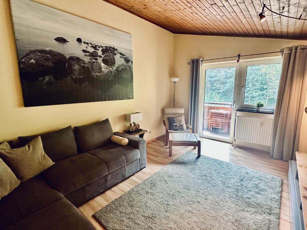 Posedenie v ubytovaní Appartement Riverview