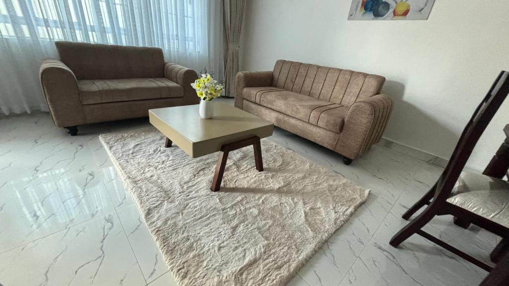 Posezení v ubytování Classic residence juja