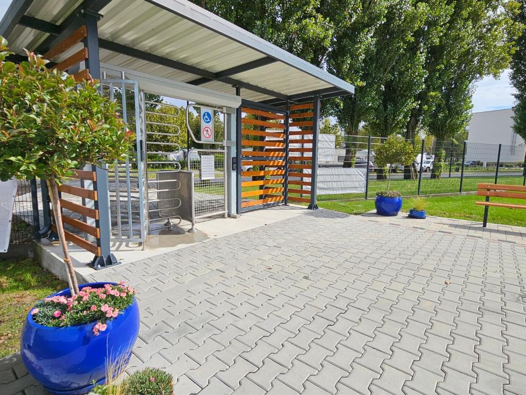 Zahrada ubytování Harmonia Riva Apartmán B11
