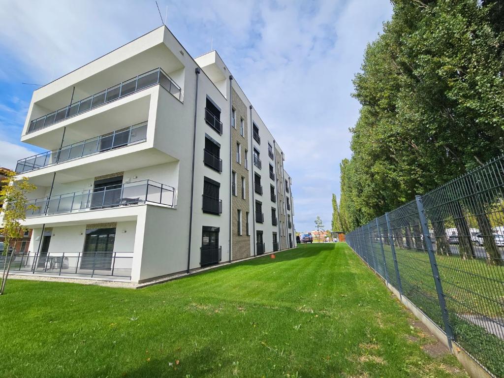 Budova, kde se apartmán nachází