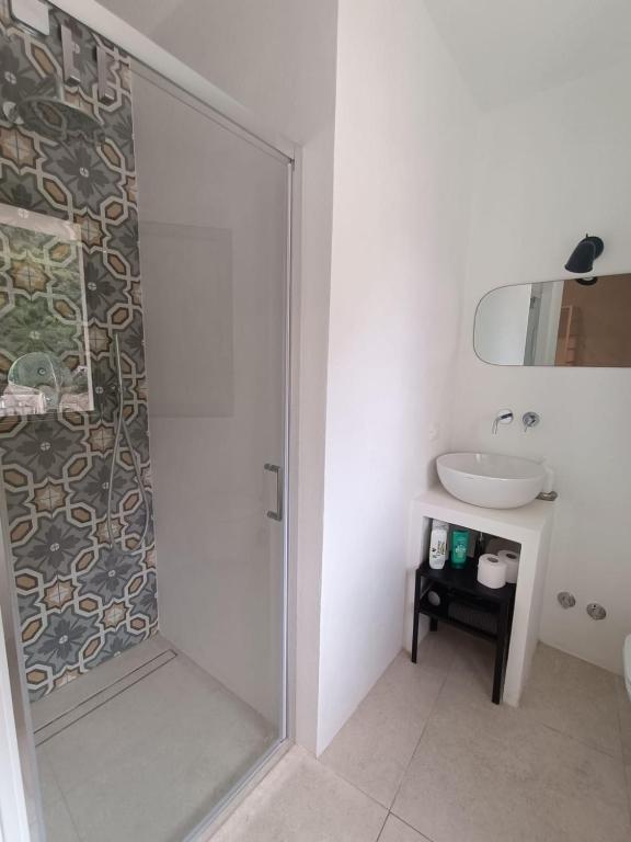 Koupelna v ubytování Acciana Rooms