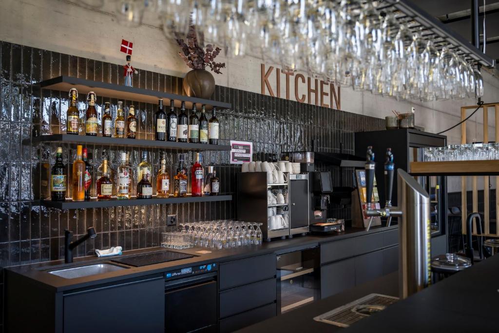Lounge nebo bar v ubytování Zleep Hotel Zürich-Kloten