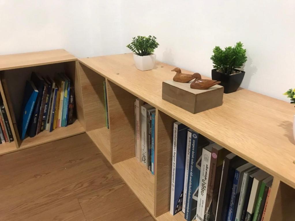 Biblioteca nella casa vacanze