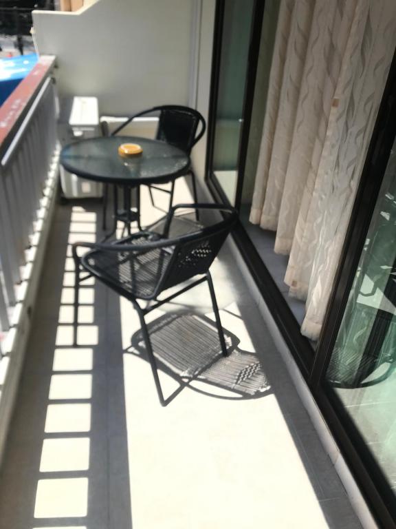Balkón nebo terasa v ubytování Global Hotel Beach View