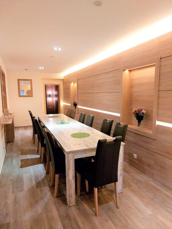 Posezení v ubytování Apartmenthaus im Stieg