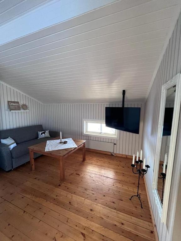 TV a/nebo společenská místnost v ubytování Room Madita
