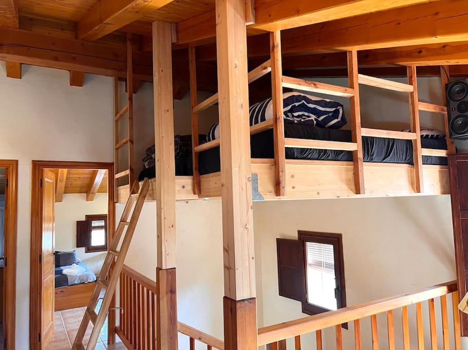 Cama o camas de una habitación en Casa Rural Martinach - L'Amfitriona
