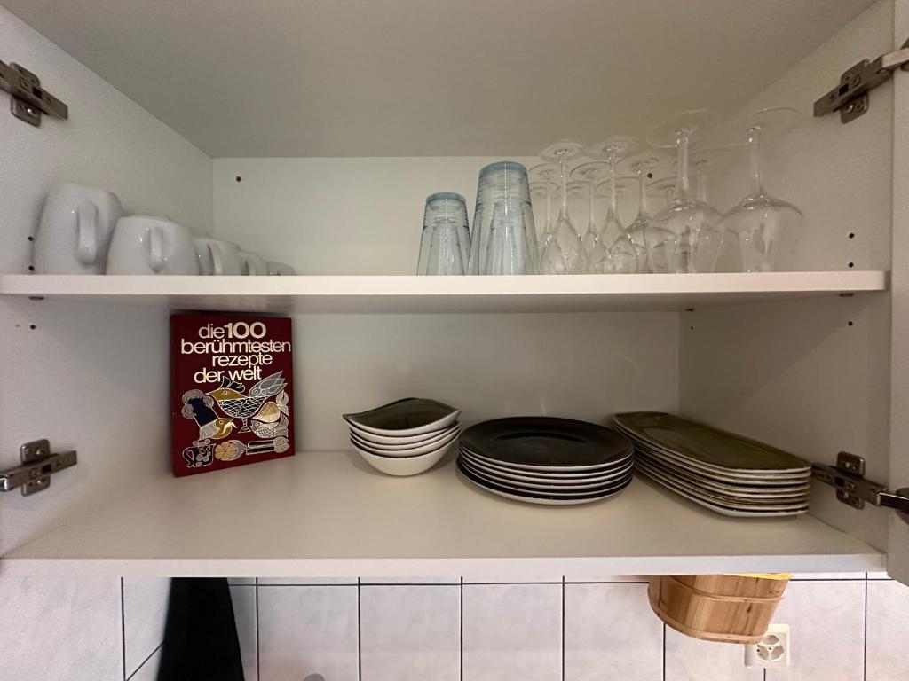 Kuchyň nebo kuchyňský kout v ubytování Casa di Alex
