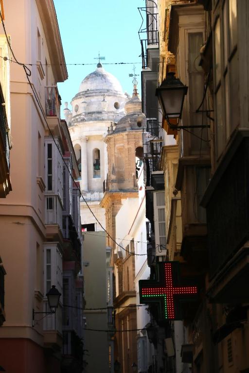 Výhľad na mesto Cádiz alebo výhľad na mesto priamo z apartmánu