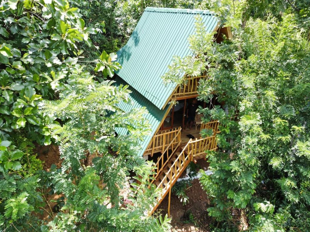 Zahrada ubytování Eco Village