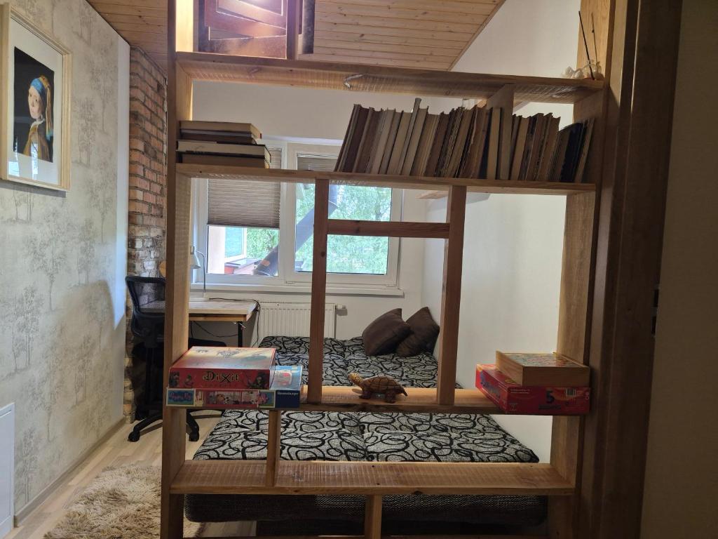 Posezení v ubytování Apartamentai pas Danutę