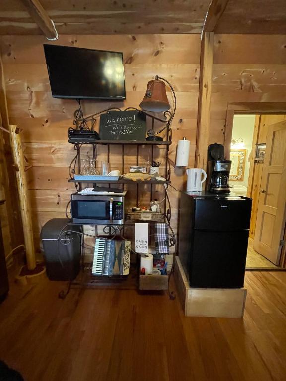 Kuchyň nebo kuchyňský kout v ubytování Cedar Street Lodge