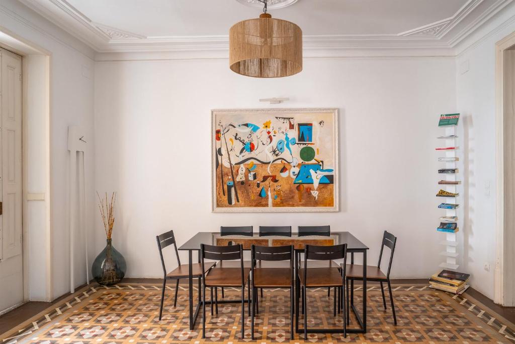 The Collection Barcelona - Plaza Urquinaona Spacious 3BD 2 5BTH Catalan home