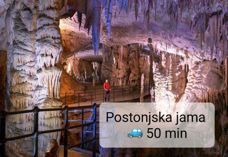 Zajímavé místo poblíž prázdninového domu