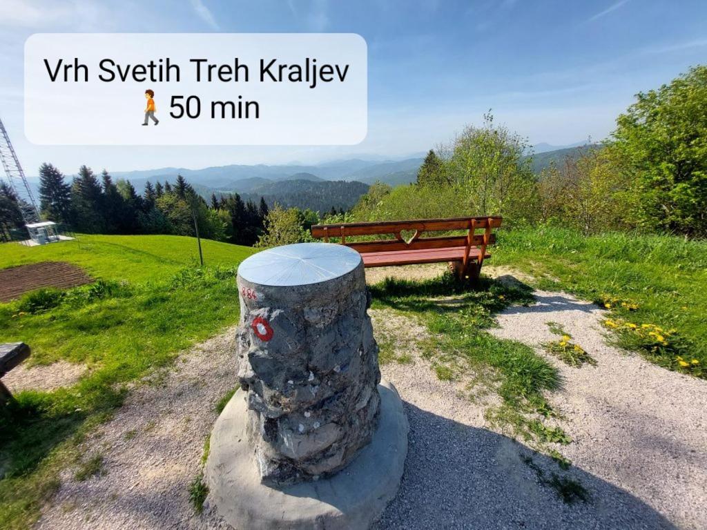 Příroda nedaleko prázdninového domu