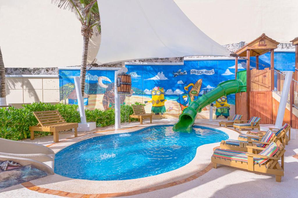 Bazén v ubytování GR Solaris Cancun - All Inclusive nebo v jeho okolí