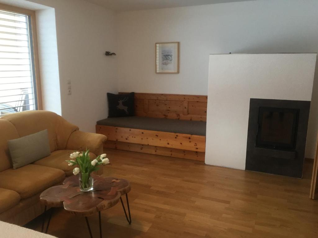 Posezení v ubytování Haus Salner
