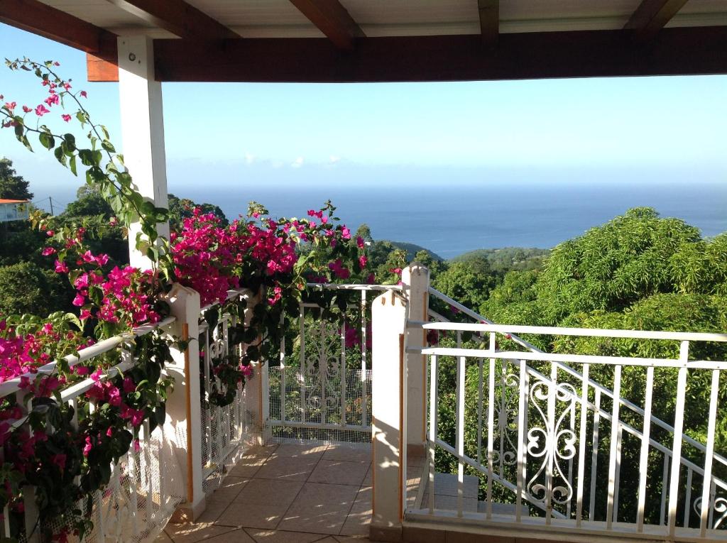 Un balcón o terraza de Villa des îles