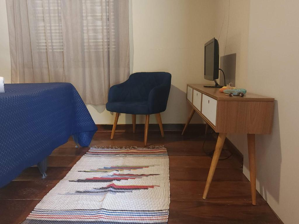 Antonietta Hospedagem e Eventos - Conforto em pleno mar de morros de Cunha - Double Or Twin Room With Private Bathroom