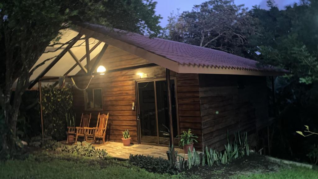 Zahrada ubytování Casa Colibrí
