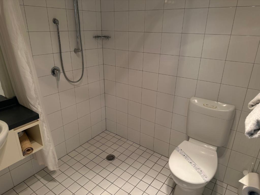 Koupelna v ubytování Ballina Motel