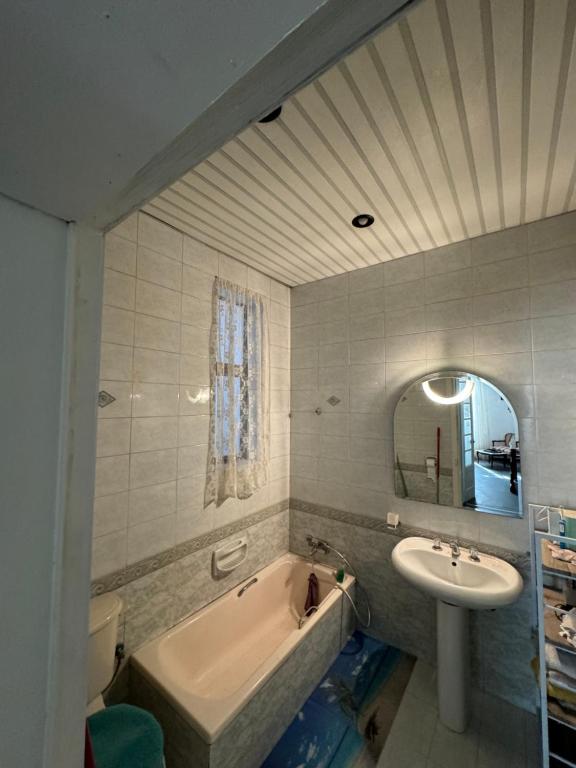 Koupelna v ubytování Pieta suites