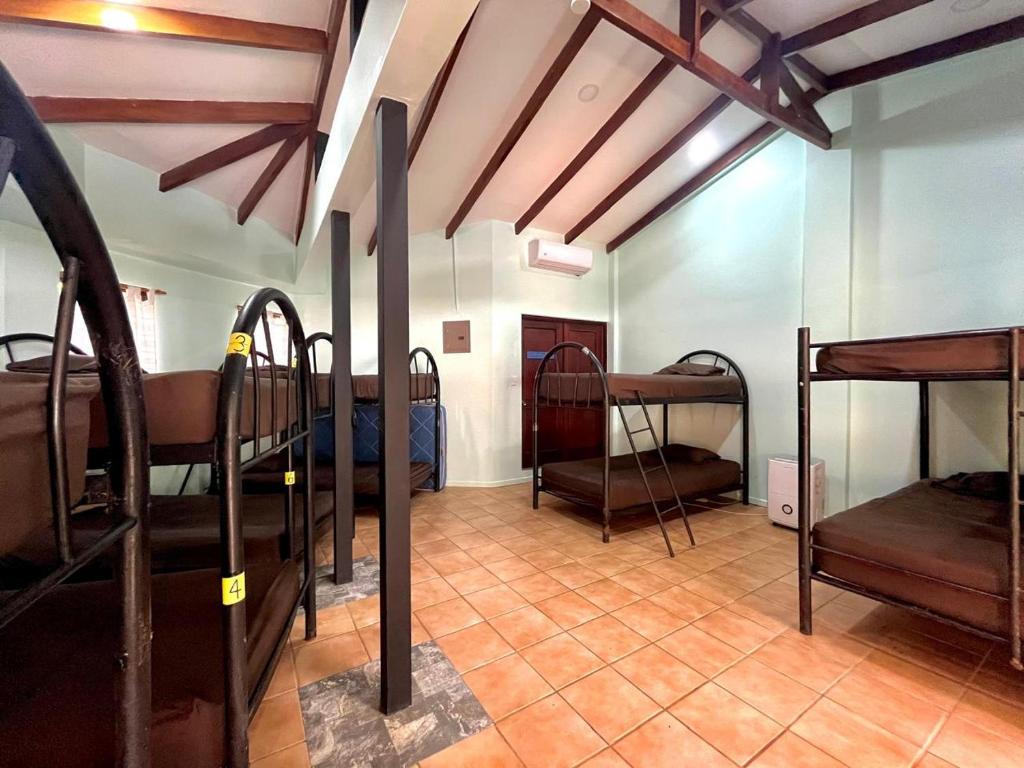Postel nebo postele na pokoji v ubytování Tamarindo Backpackers