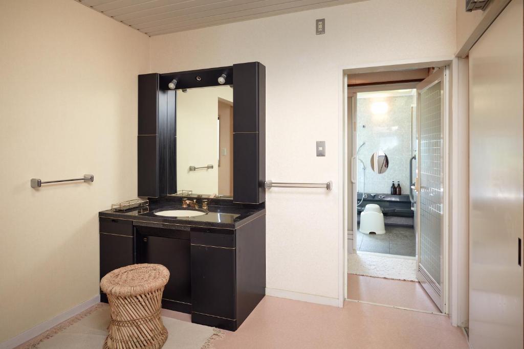 Koupelna v ubytování 一棟貸し別荘 mitt house inn