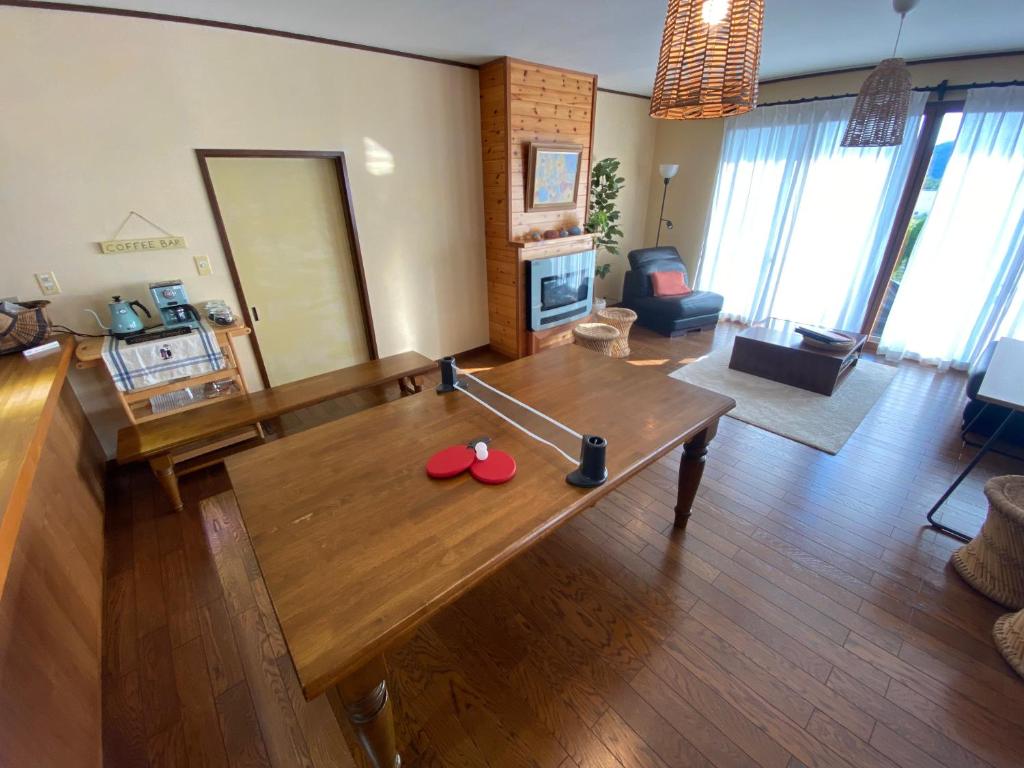 Posezení v ubytování 一棟貸し別荘 mitt house inn