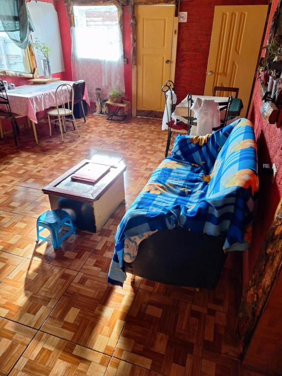 Posezení v ubytování Natales trip