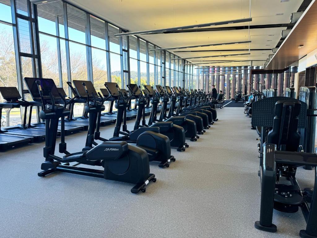 Fitness centrum a/nebo fitness zařízení v ubytování Encore by Mingara