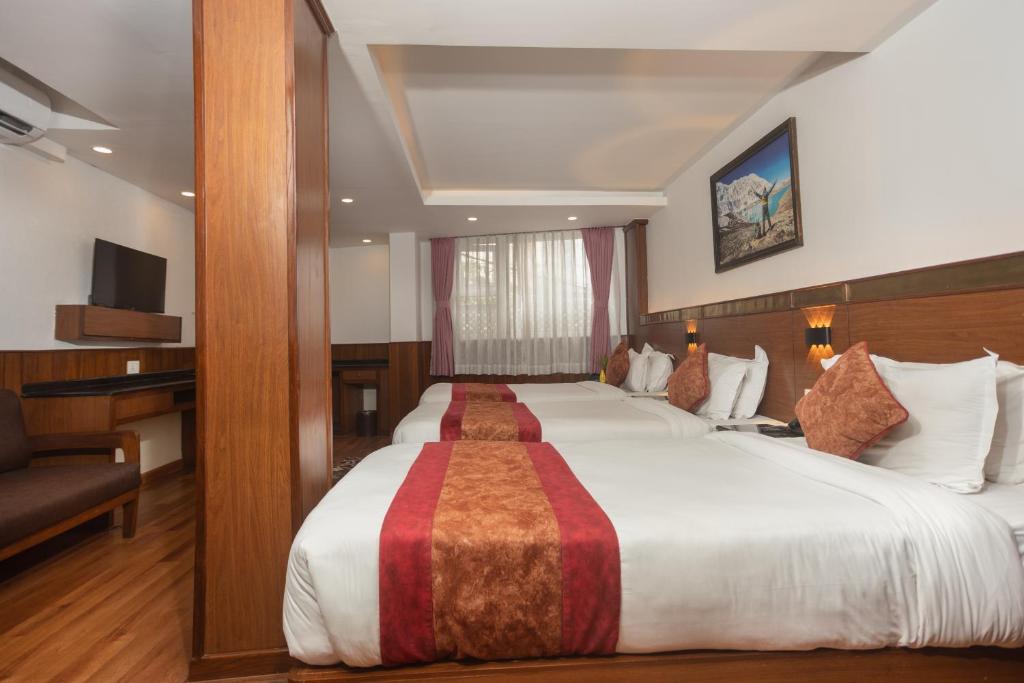 Thamel Boutique Hotel - Deluxe Triple Room - Free Airport Pickup
