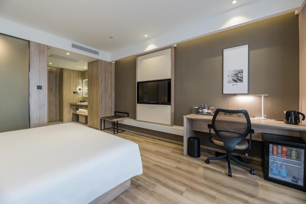 Atour Hotel Hangzhou Binjiang Jiangling Road - Jimu Tweepersoonskamer
