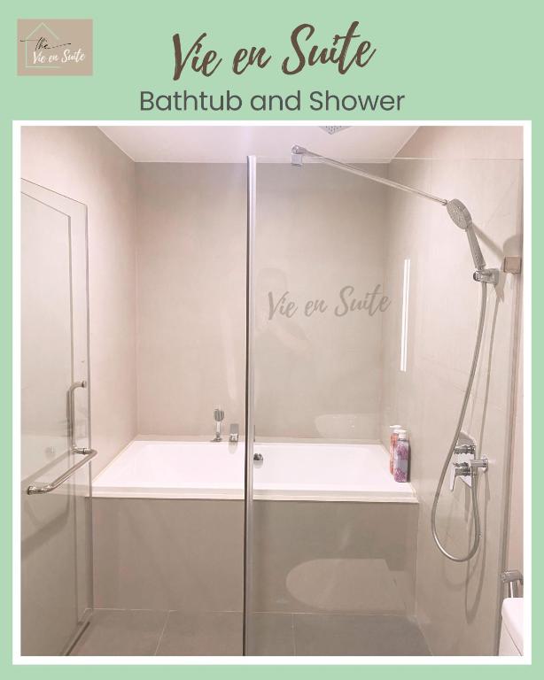 Bilik mandi di Vie en Suite
